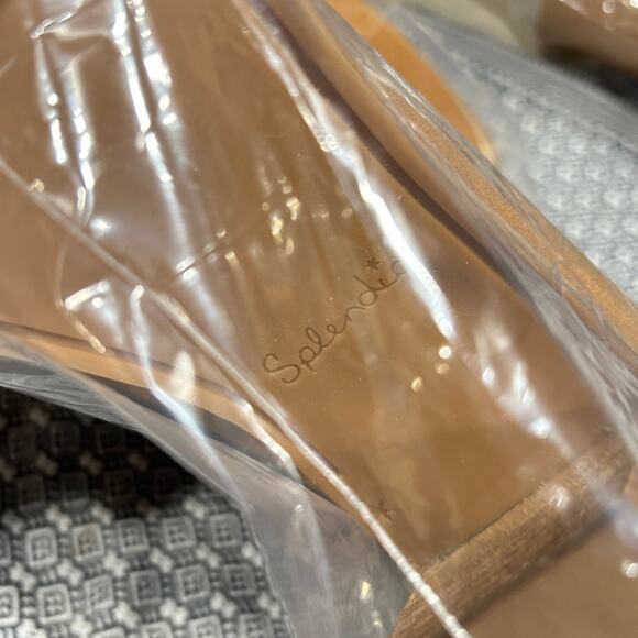 NWOT Splendid Raquel Suede Booties 8.5 Tan Toffee Western Ankle Women's Boots - Picture 10 of 11